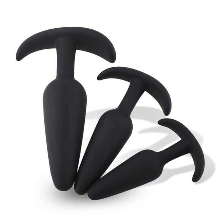 Devil 3 Piece Silicone Anal Training Kit
