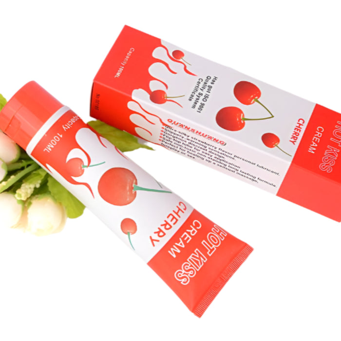 Hot Kiss Cherry Flavoured Lubricant (100ml)
