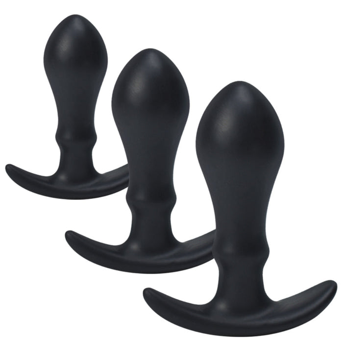 Hero 3 Piece Silicone Anal Training Kit