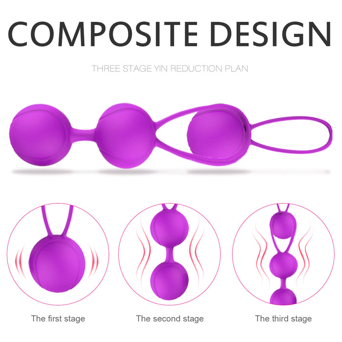 LOVER Weighted Single & Dual Kegel Balls (2 Pce Set)