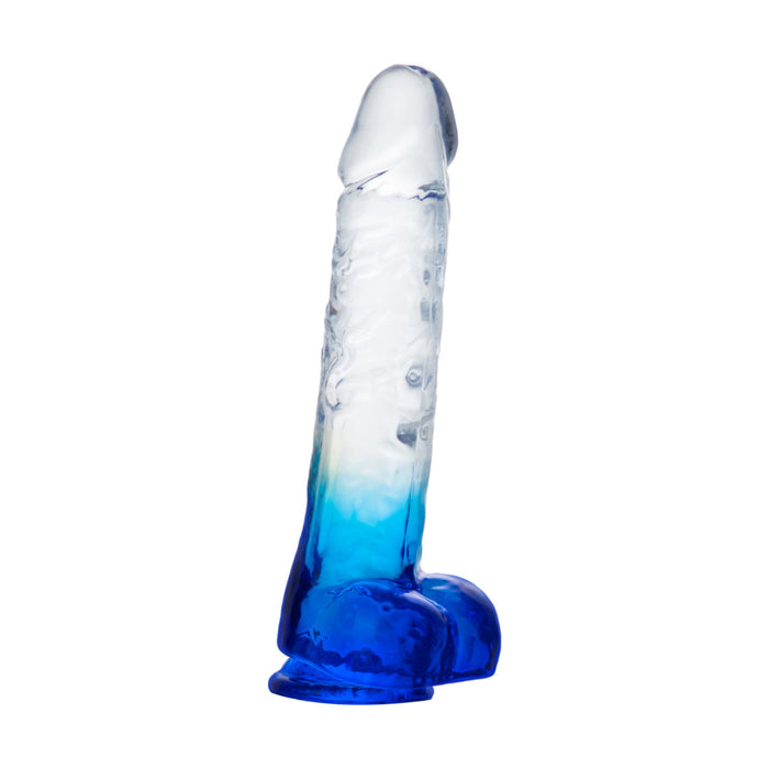 Gradient Color Realistic 9.2" Dildo with Balls & Suction Cup Base