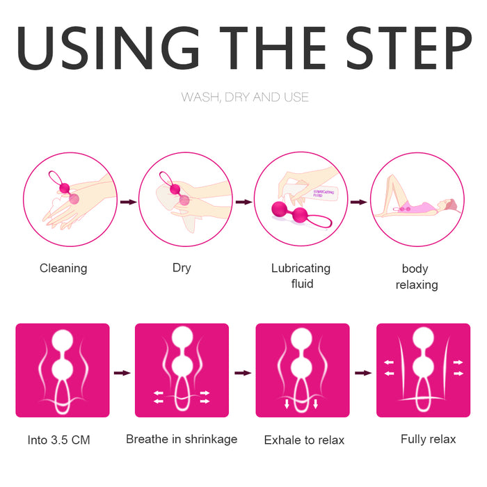 LOVER Weighted Single & Dual Kegel Balls (2 Pce Set)