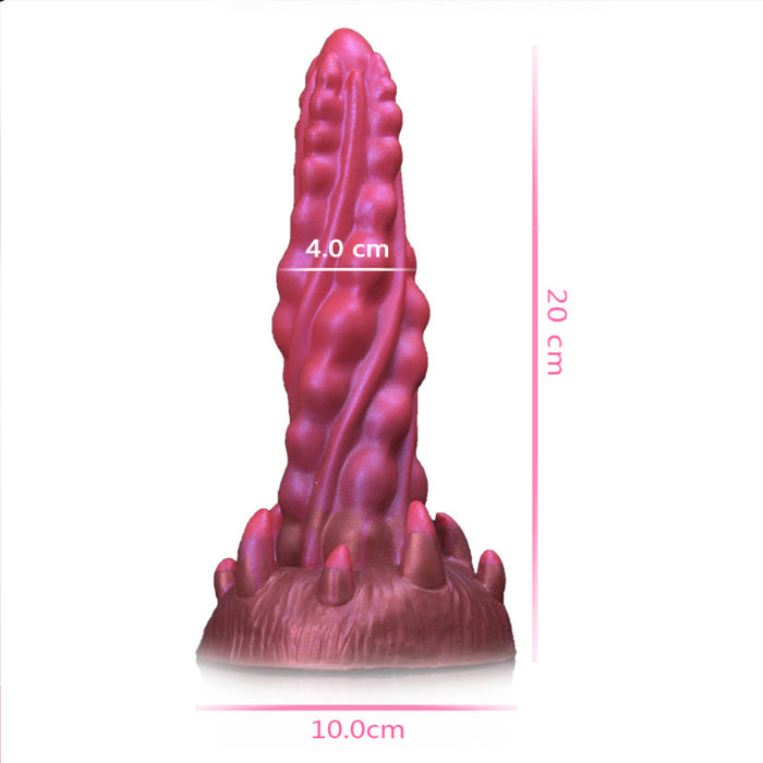 Kraken Textured Tentacle Butt Plug Dildo