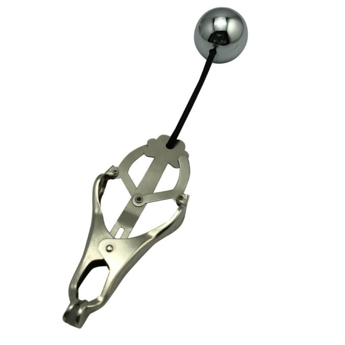 Silver Ball Nipple Clamps