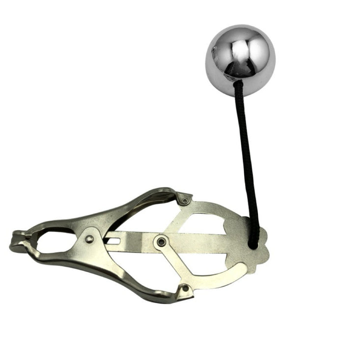 Silver Ball Nipple Clamps