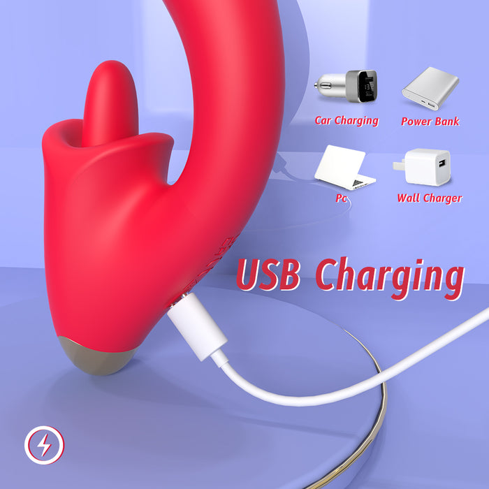 Moile Clitoral Suction Stimulator & G Spot Vibrator