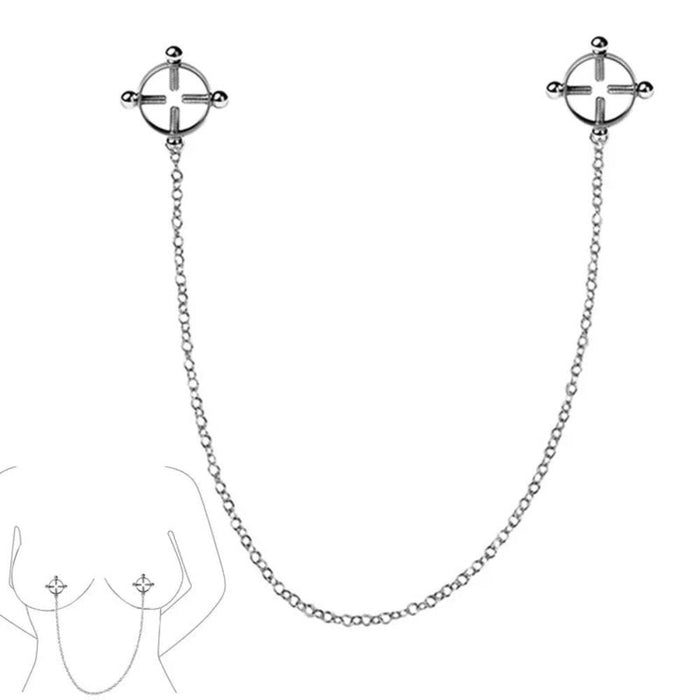 Adjustable Cross Nipple Clamps