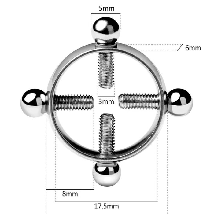 Adjustable Cross Nipple Clamps