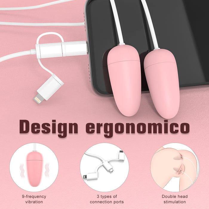 Pinecone Multi-Fuction Egg Vibrator
