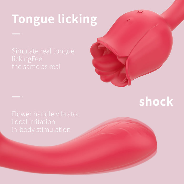 Rose 2 Clitoral Suction Stimulator & G Spot Vibrator